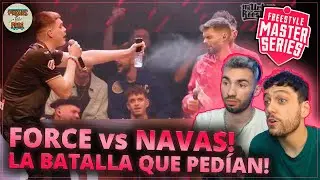 ¡NAVAS vs FORCE! 😶😶 ¡MOMENTO BIZARRO! 🤣🤣 - FMS ESPAÑA 2025 J5