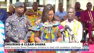 Ensuring A Clean Ghana: AMA launches Street Sweepers Initiative to deal with sanitation challenge
