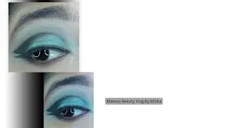 Easy Double Winged Eye makeup||Simple Eye Makeup