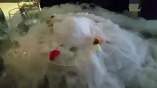 LIQUID NITROGEN DESSERT.....EPIC!!!!!!!