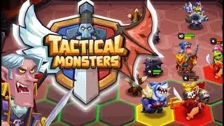 Tactical Monsters Rumble Arena -Tactics & Strategy (1st Look iOS / Android Gameplay)