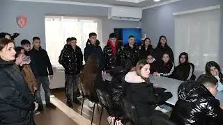 Kuk&euml;s/Nx&euml;n&euml;sit e shkoll&euml;s 9-vje&ccedil;are &ldquo;Riza Spahiu&rdquo; vizitojn&euml; ambientet e Drejtoris&euml; s&euml; Policis&euml;