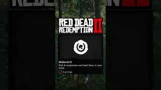 Pick 5 Mushrooms And Feed Them To Your Horse | HERBALIST 4 TIPS! #RDR2 #Shorts