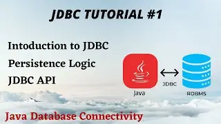 Introduction to Java JDBC #1 | Java JDBC