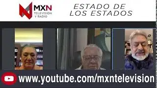 Programa Estado de los Estados desde la cabina de MXN Televisi&oacute;n y radio.