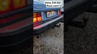 Volvo 244 is it a race cam, or just a cold morning?