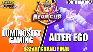 Luminosity Gaming vs Alter Ego - $3500 GRAND FINAL PUCS NA Aeos Cup | Pokemon Unite