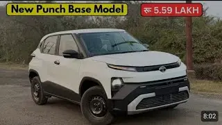 New tata punch pure 2026 Full detailed review ✅ New face lift tata punch pure fully detailed review 