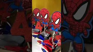 centros de mesa spiderman/ #manualidades #centrosdemesa #spiderman #diy #delangelcreaciones