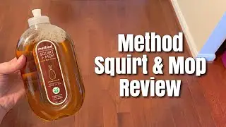METHOD SQUIRT AND MOP CLEANER REVIEW | YAY OR NAY? | CLEAN WITH ME