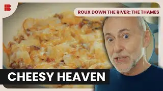 Cooking Cheesy Chips On the Stunning River Thames