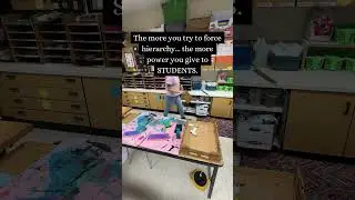 Teachers be ok with sharing control, learn how to control YOUR behavior