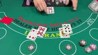 BLACKJACK DOUBLE DECK SESSION $2,000 BUY IN 🤯🥶STICKING TO THE BLACKJACK STRATEGY!!🥶🤯