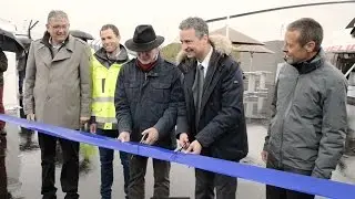 Eröffnung des neuen Spotterhügels am Flughafen Zürich