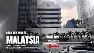 Cara Naik MRT ke KBRI Kuala Lumpur. #trending #viralvideo #fyp #funny #railway 