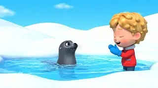 Baby Seal Found a Hidden Ice Cave 🦭 | Nursery Rhymes for Kids & Baby Songs