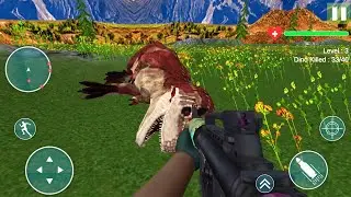 Dinosaur Hunter Free:Sniper Shooting Hunter Mania Android Gameplay #2