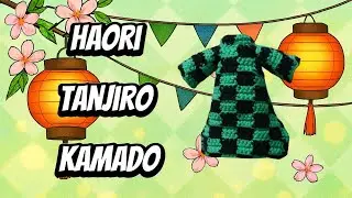 COMO TEJER HAORI DE TANJIRO KAMADO, TUTORIAL PASO A PASO