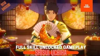 [Naruto Mobile] Shisui Uchiha (New Year Edition) Full Skill Unlocked Gameplay