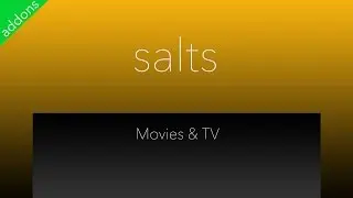 Install SALTS Addon