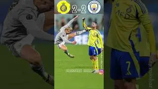 Haaland Kicks Ronaldo | Al Nassr VS Manchester City Imaginary Final | #ronaldo vs #haaland