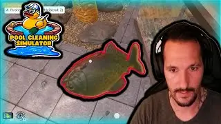 Da sind Piranhas Pool Cleaning Simulator