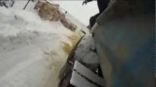 Испытания противотаранного устройства СПОТ 4.
