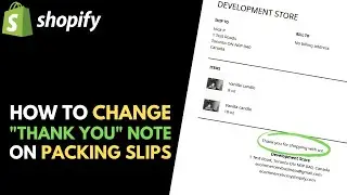 Shopify: How to Edit the 