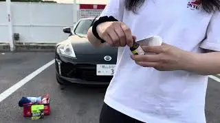 Z34の樹脂部分の黒を復活させてみた！