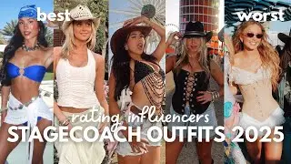 RATING STAGECOACH 2025 OUTFITS 🌵 Best & Worst Music Festival Fashion! 🌵