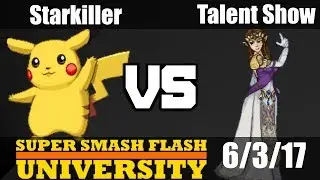 SSFU 6/3/17: Starkiller(Pikachu) vs Talent Show(Zelda) Match 14