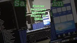 Flutter Developer Expected salary in india #flutter #andriodapp #appdeveloper #coding