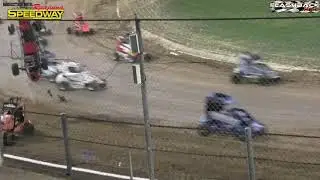 CRASH - HELL ON WHEELS 1/4 MIDGETS, RUAPUNA SPEEDWAY 2025