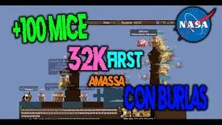 Transformice - Brkrmn (+100 Mice [NASA] + 32K FIRSTS CON BURLAS!) Racing Gameplay #25