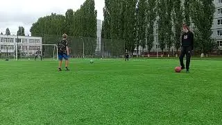 Ударная серия от молодых ребят| CRAZY SHOOTING #football #messi #youtube