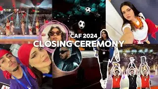 شطحت في حفل الختام CAF 2024 🔥⚽️