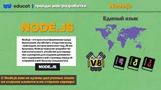 Node JS | Потенциал платформы | Зачем изучать Node JS