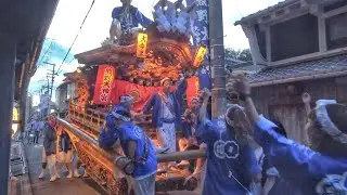 2024.7.17 東成区 大今里 だんじり 宮入り よいよい 熊野大神宮 夏祭り