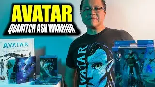 Avatar Fire and Ash Miles Quaritch ASH WARRIOR McFarlane Action Figure Unboxing and Review