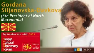 Gordana Siljanovska-Davkova (6th President of North Macedonia)