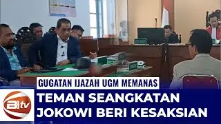 Sidang Panas! Kesaksian Teman Seangkatan Jokowi Diduga Blunder Soal Ijazah