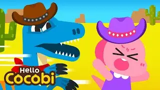 Dinosaur Songs | The Raptor Trio | Velociraptor, Oviraptor, Eoraptor for Kids | Hello Cocobi