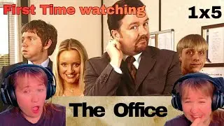 FIRST TIME watching THE OFFICE 1x5 Reaction - New Girl