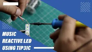 Mesmerizing Music Reactive LED using TIP31C | DIY Electronics Project&nbsp;|&nbsp;Hidden&nbsp;Lamp&nbsp;|