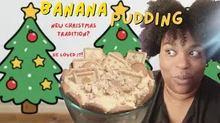 I made banana pudding for the first time!
