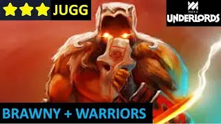 ★★★Juggernaut | Brawny + Warriors | Dota Underlord | Knockout | 4th_Ulquiorra