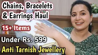 15+ Items  *ANTI TARNISH* Jewellery Haul | Perfect Daily or Office Wear Jewellery | Kraze jewellery