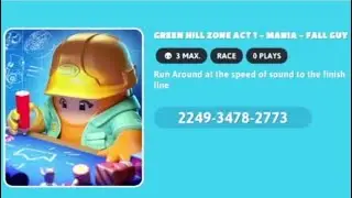 I recreated Green Hill Zone from Sonic Mania in Fall Guys