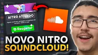 NOVO!! DISCORD NITRO por 3 MESES de GRAÇA pela SOUNDCLOUD!!