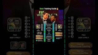 Best Training Guide🔥 || Pel&eacute; Best Train #efootball #pes #efootball2025 #shorts #fouryou #pele